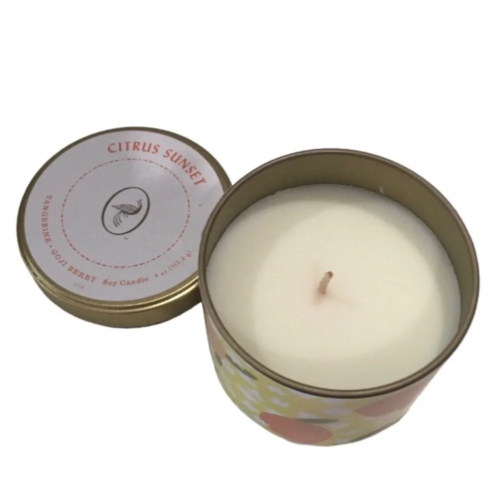 NWOB Citrus Sunset Soy Candle 4 oz.